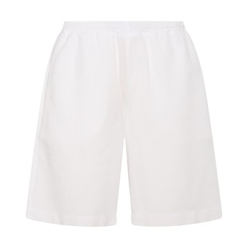 Amish - White Cotton Shorts