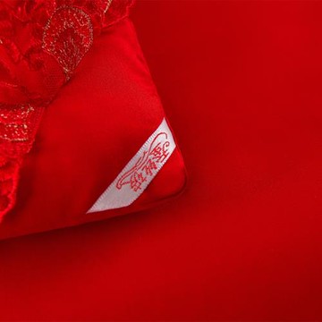 純棉婚慶蠶絲被100桑蠶絲全棉龍鳳呈祥刺繡喜被褥結婚被子冬被芯