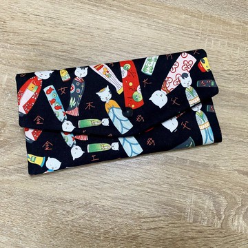 日本娃娃  紅包袋  口罩收納袋  存摺包   多功能小包 可愛獨家款