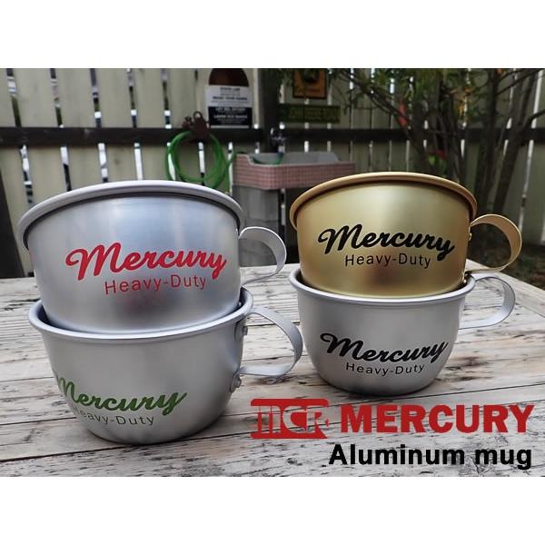 アルミマグ 全4色 MERCURY マーキュリー アウトドア キャンプ 日本製 アルミ製 カップ コップ