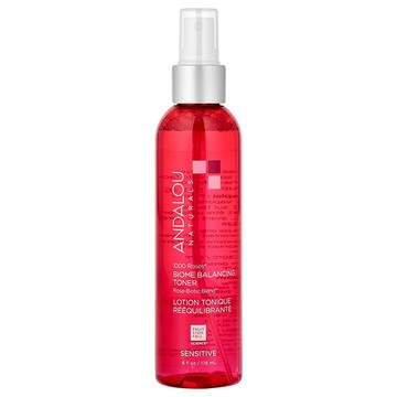 Andalou Naturals, 1000 Roses，生物平衡爽膚水，適合敏感肌膚，6 液量盎司（178 毫升）