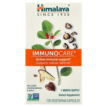 Himalaya, ImmunoCare，120 粒素食膠囊