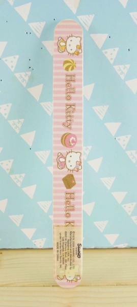 【震撼精品百貨】Hello Kitty 凱蒂貓~KITTY指甲銼刀-粉蛋糕