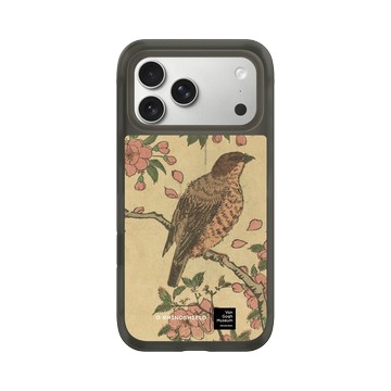 iPhone 17 Pro Max AirX 本質黑 - Van Gogh Museum - 櫻花樹上的伯勞鳥