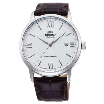 Orient 東方錶 (RA-AC0F12S) DATE系列 簡約風機械腕錶/白面 41.6mm｜樂天全館特惠中★指定刷卡回饋10%