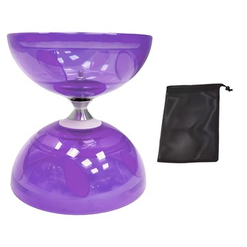 SUCCESS 成功 五軸安全教學扯鈴 尺寸14.7x12.5cm 配件：尼龍繩x1、扯鈴桿x2、收納袋x1  S4597  紫色