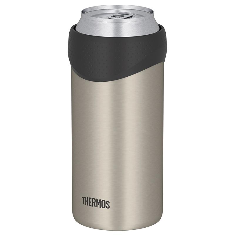 カップ サーモス 保冷缶ホルダー 500ml缶用 ステンレスマット