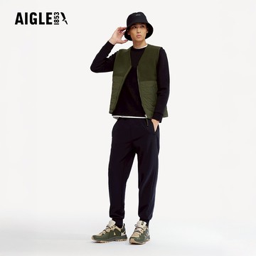 【AIGLE】男 POLARTEC 刷毛保暖背心｜AG-4A116