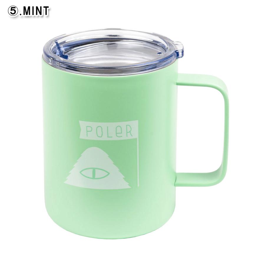 ポーラー マグカップ 正規販売店 POLER アウトドア キャンプマグカップ 蓋つき INSULATED MUG