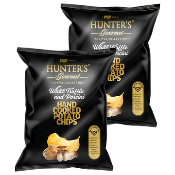 HUNTER'S gourmet 手工洋芋片 白松露&牛肝菌味 125g  2包