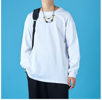 FINDSENSE X  男士圓領衛衣潮牌百搭長袖T恤