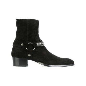 法羅蘭仕/FR.LANCELOT 歐美流行尖頭時尚馬丁靴個性牛仔切爾西鞋