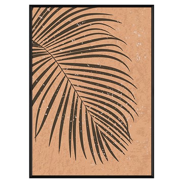 Boluo 菠蘿選畫所 掛畫 APGS3482B 波希米亞的棕櫚  40 x 30cm  黑色