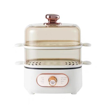店家強推 電蒸鍋110V220V雙層10.5L大容量電火鍋電煮鍋廚房專供保溫 幸福驛站