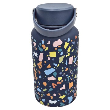 高質感手提式水壺  靛藍色  650ml  1個