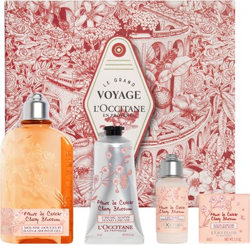 L'Occitane Soft & Delicate Cherry Blossom Collection Gift Set