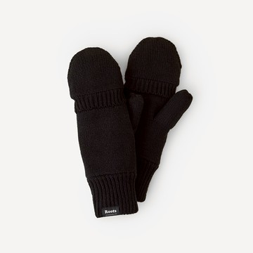 Roots 配件- BRACEBRIDGE 翻蓋連指手套