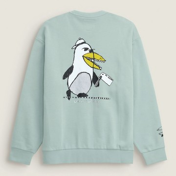 Artist Collection - Riroo 灰綠色大學T