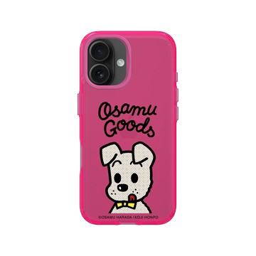 iPhone 16 Clear 粉漾桃 - OSAMU GOODS - 經典系列-DOG