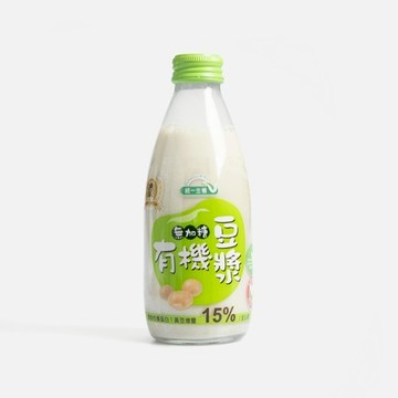 統一生機有機無加糖豆漿245ml