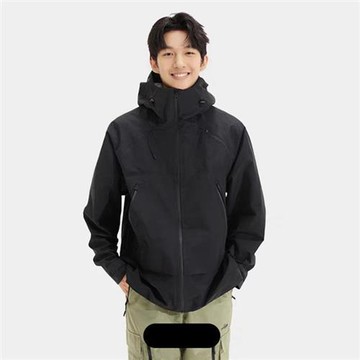 【米蘭精品】衝鋒衣防風外套-硬殼耐磨防水衝鋒男女外套5色74jm16