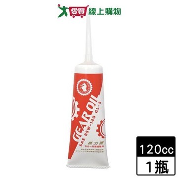 優力跑 五合一高級齒輪油 85W-140 120cc 抗磨 抗腐蝕 防鏽 防護 機車 保養【愛買】