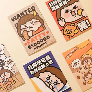 Plastic Thing食妹 明信片