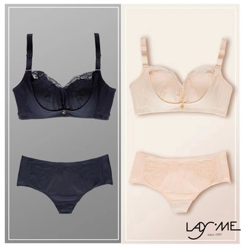 LadyMe 無鋼圈內衣-雅典娜帆船杯設計成套內衣 性感內衣 集中內衣 內衣褲【B-C罩杯】