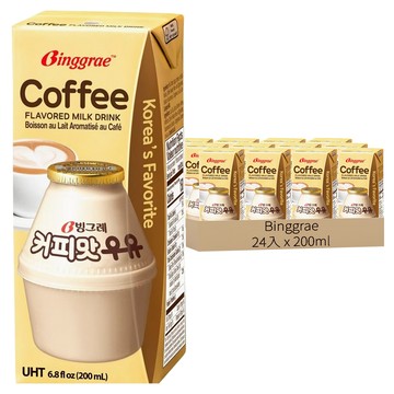 Binggrae 咖啡牛奶 24入  200ml
