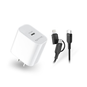 [RONEVER] 20W PD電源供應器組 DE051A
