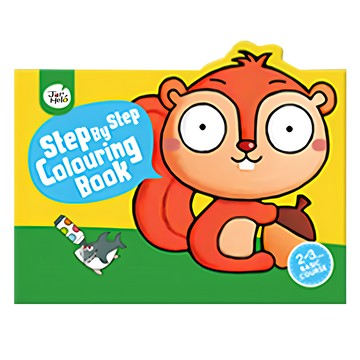 JoanMiro 2-3基礎塗鴉本 JA93450  專為幼兒設計，啟發色彩認知，培養藝術天賦  1本