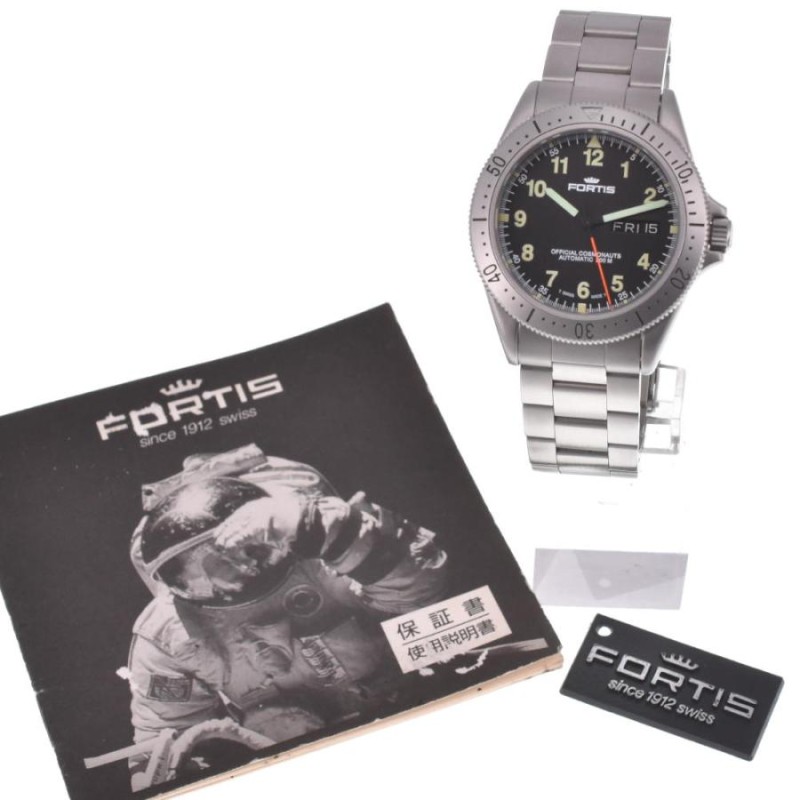 フォルティス FORTIS 610.22.158 コスモノート デイデイト 自動巻き メンズ 良品 保証書付き G#125182 |  LINEブランドカタログ