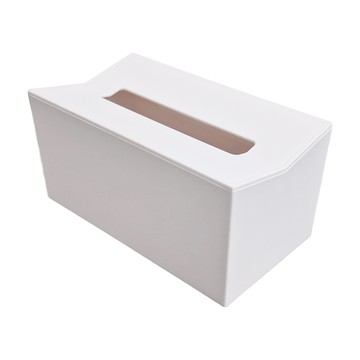 紅點生活 多方位無痕隨抽時尚面紙盒  PP材質 20.5x11.1x10.2cm  時尚白  1個