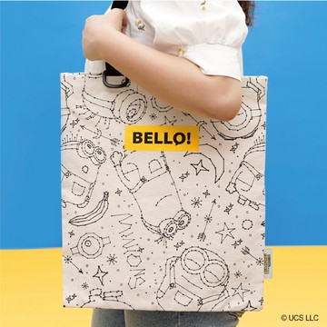 小黃人“貝爾!” 單肩包(35 x 39 厘米)官方通用授權 | 日常手提包