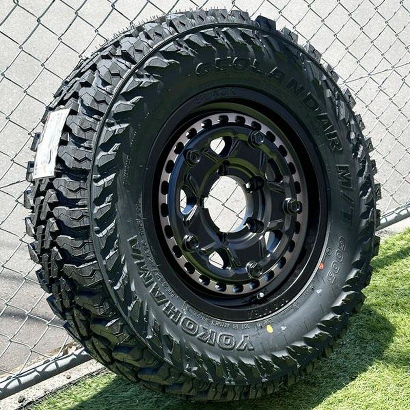ジムニー　JA11やJB23やJB64に M/Tタイヤホイールセット 16インチ 純正車高OK! ジムニー JB64 JB23 JA11 JA22 新品 16インチ 5穴