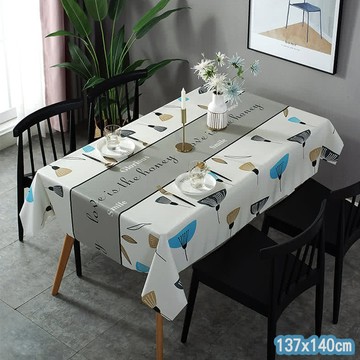 【嵐楓居家】日式印花桌巾137x140_掛燈_廠商直送