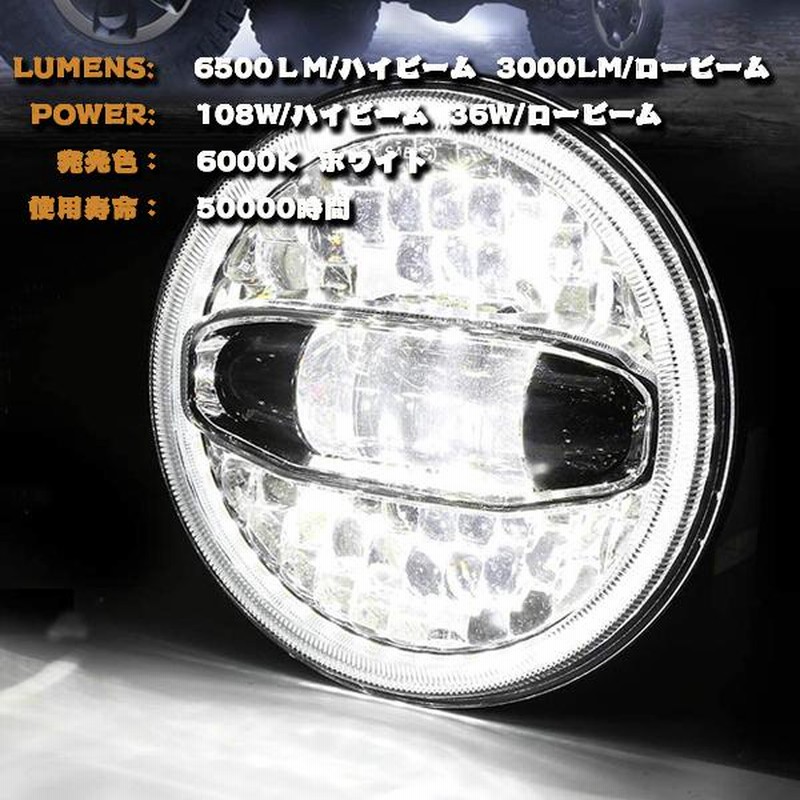 三色LEDオートバイヘッド ライト電球 ヘッド ライトプロジェクターレンズライトランプ電球ハイ ロービームDC 12-80V（エンジェル＆デビルアイ付き）(ブルー ピンク)