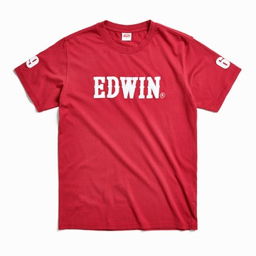 EDWIN｜男裝｜LOGO貼布繡短袖T恤