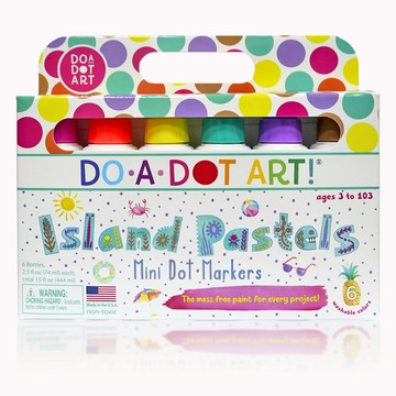 美國 Do A Dot Art - 點點畫筆-6入迷你海島色