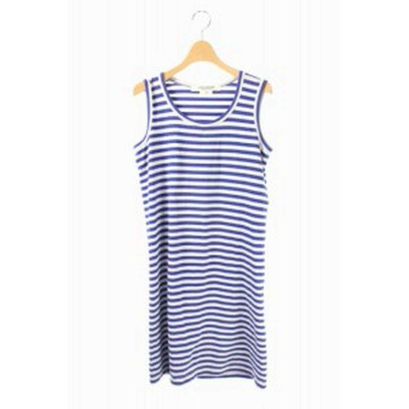 中古 ジュンヤワタナベ Junya Watanabe コムデギャルソン ワンピース ロング ノースリーブ ボーダー M 白 青 レディース 通販 Lineポイント最大1 0 Get Lineショッピング