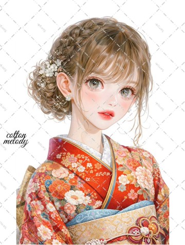 原創貼紙 no.8056 人物貼紙 原創貼紙 人像貼紙 女孩貼紙 原創人物貼紙