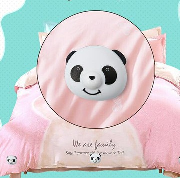 熊貓扣家庭版20個裝 被子固定器防跑安全無針家用棉被防滑扣被罩被角被套床單夾神器 99購物節 幸福驛站