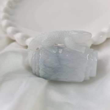 商品名稱: 手工精雕蜥蜴|天然緬甸玉A貨翡翠