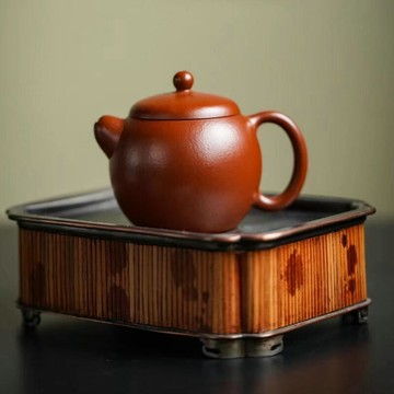 宜興紫砂小容量茶壺茶具朱泥小品壺文人茶器泡茶器一人飲茶壺