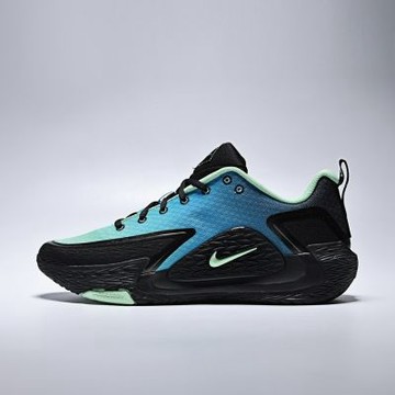 NIKE 籃球鞋 男鞋 運動鞋 包覆 緩震 實戰 S.T. GLOW EP 黑藍 IW1898-030
