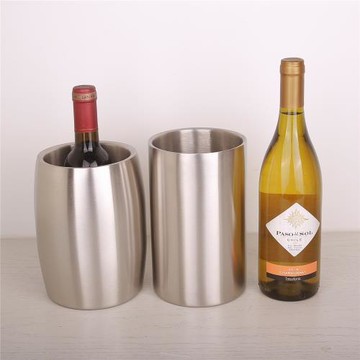 不銹鋼冰酒桶家用酒吧商用歐式香檳桶紅酒啤酒KTV綿綿冰塊桶