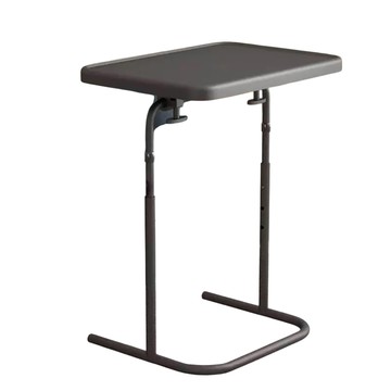 【居家生活Easy Buy】三段高度可調節邊几桌-桌面可調(電腦桌 工作桌 邊几桌)黑武士