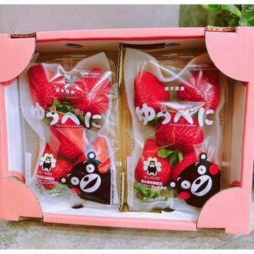 日本 熊本 橫島  熊紅 草莓｜日本草莓禮盒