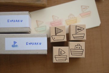 小島匠所 復刻章牛奶糖小章 - 小船