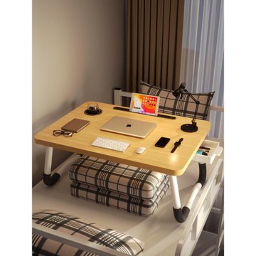 床上小桌子可折疊桌宿舍電腦桌懶人學習桌學生書桌上鋪寫字桌桌板